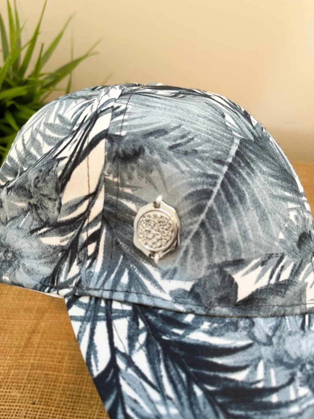 Vince Camuto Tropical Print Baseball Cap Women’s OS Adjustable